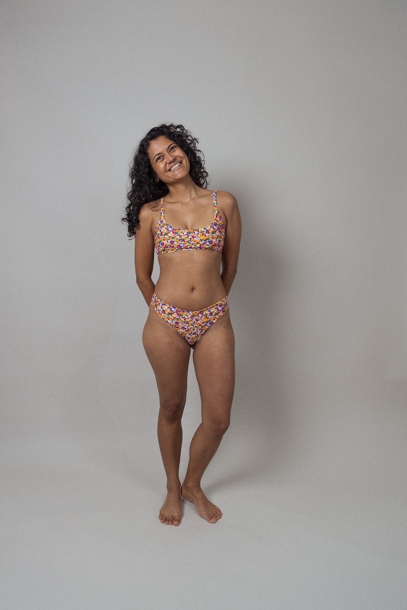 Sport top Camilo - wild flowers