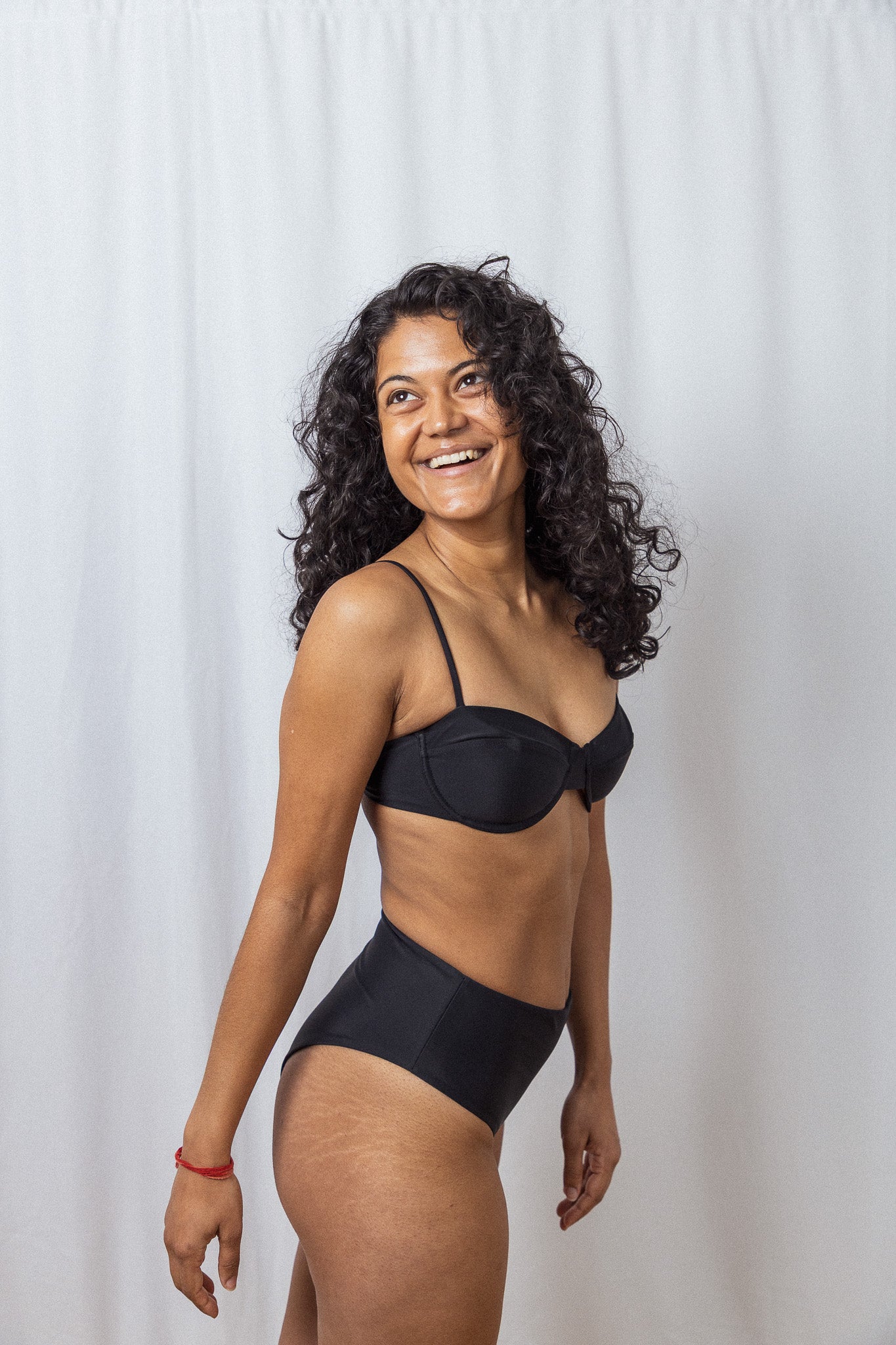 Balconette bikini top Pau - black puma