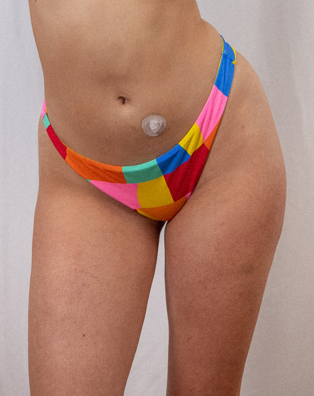Cheeky bikini bottom Pepe - colourful