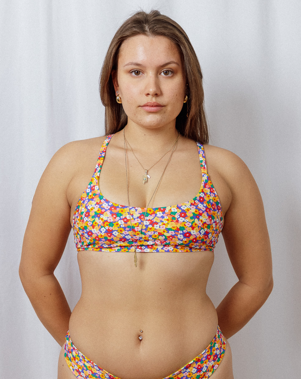 Sport top Camilo - wild flowers
