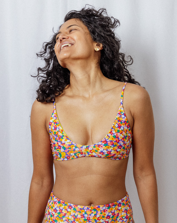 Bikini Oberteil Pablo - wild flowers