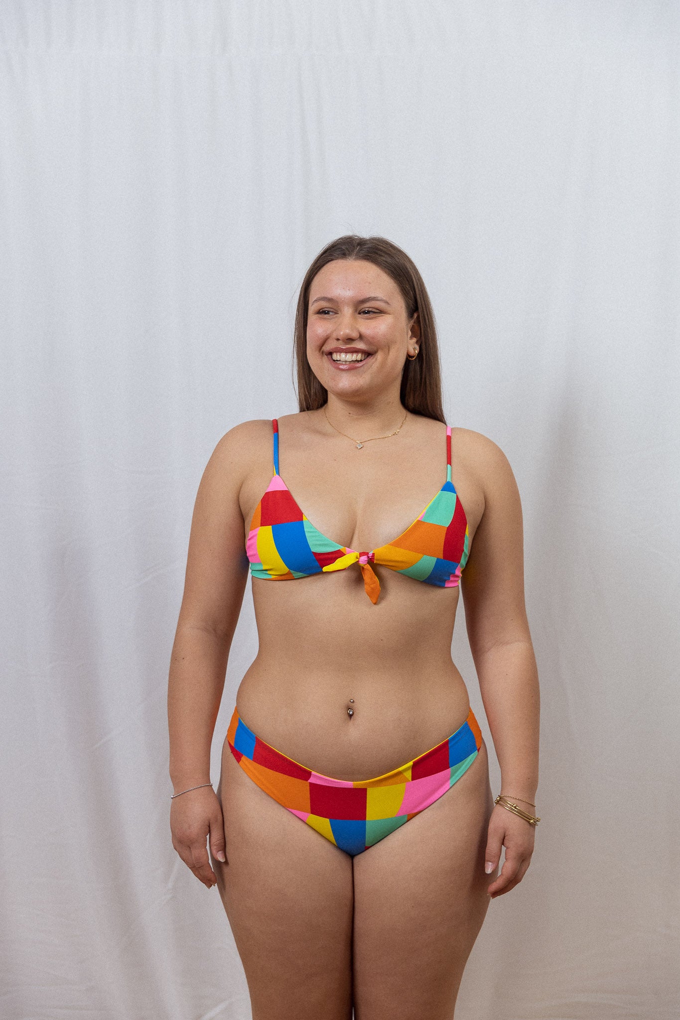 Triangle bikini top Paco - colourful
