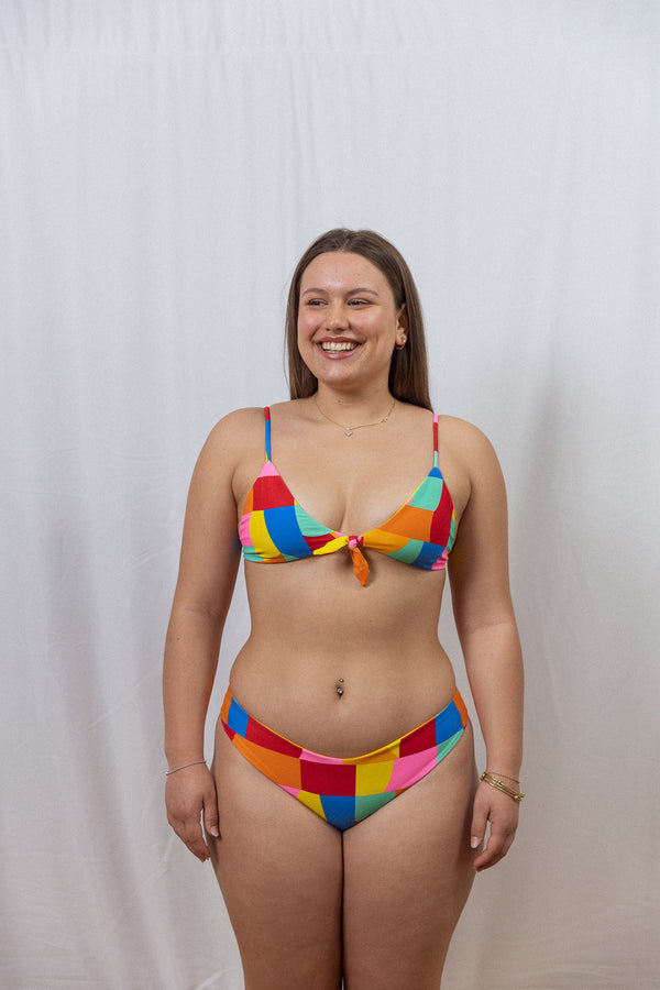 Triangle bikini top Paco - colourful