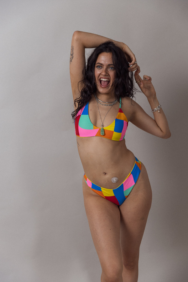 Bikini bottom João - colourful
